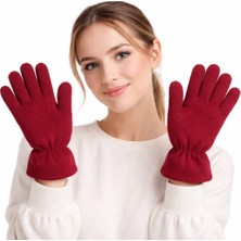 Bilekleri Büzgülü Kadın Örme Eldiven