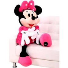 Top Rock Store Minnie Mouse Peluş Oyuncak Büyük Boy 65 cm Hediyelik Uyku Arkadaşı