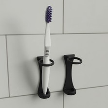 Sora Design Duvara Monte Diş Fırçası Tutucu Askı – Banyo Düzenleyici (Tekli)