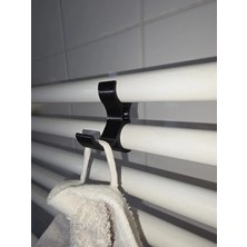 Sora Design Radyatör ve Havlupan Uyumlu Havlu Askısı Pratik Banyo Düzenleyici Aparat