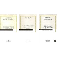 Türkiye İş Bankası Kültür Yayınları Aforizmalar + Mutlu Yasam Uzerine Yasamin Kisaligi Uzerine + Kendime Dusunceler=(3 Kitap)