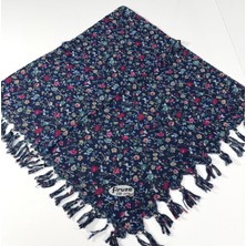 Firuze Star Desenli Sökme Boncuklu Tülbent 06115-16