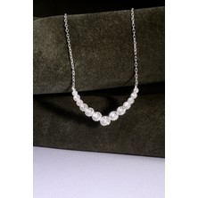 925 Ayar Gümüş Taşlı Kolye