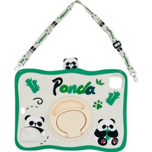 Nettech Apple iPad Pro 11 Inç Uyumlu Maskot Panda Seri Arka Koruma