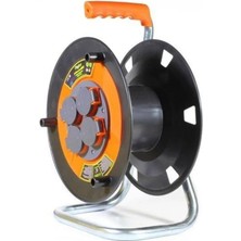 Huzur Elektrik Bylion Plastik Makara 25M Kapasiteli (Kablosuz) Kapaklı 130-340-0000/PSP-10000-F