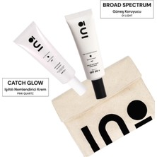 INO Beauty Yeni Catch Glow Pink Quartz + Broad Spectrum Spf 50+ Sunscreen 01 Light Set