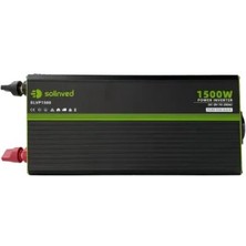 Solinved - Inges 12 Volt 1500 Watt Tam Sinüs Inverter - 12 V 1500 W Invertör , 220 Volt Çevirici