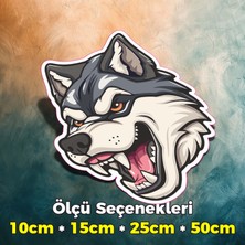 Sb Store Kurt Temalı Oto Araç Motosiklet Kask Notebook Duvar Sticker Etiket Model 19