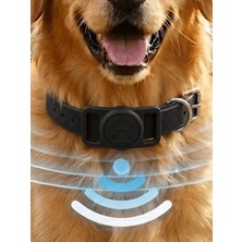 Gözcü Mobil Boş Airtag Yuvalı Kedi Köpek Tasması Evcil Hayvan Pet Takip Cihazı Silikon Yaka Kılıfı Şık Estetik Tasarım