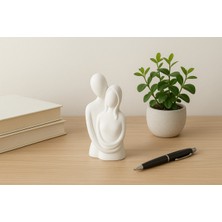 Sora Design Sonsuz Aşk Çift Biblo Minimalist Dekoratif Figür