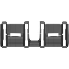 Ramm Tesla Model Y Ön Koltuk Koruyucu Panel Bakaliti - Mat Siyah - 2 Adet Set