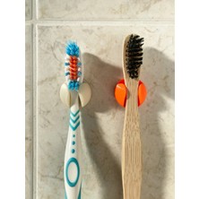 Sora Design Tekli Diş Fırçası Askısı Duvar Tipi Banyo Düzenleyici Aparat