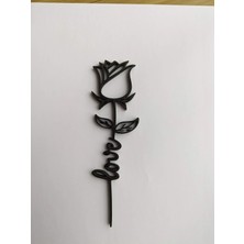 Sora Design Dekoratif Gül Figürü - Şık Masa ve Ev Aksesuarı