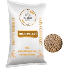 Ekbera Katkısız %100 Mısır Peleti - (6 Mm) (Tavuk, Kuş, Hindi, Koyun, Keçi Vb.)