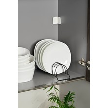Edora Home Mat Siyah Tabak ,çekmece , Raf , Dolap Düzenleyici - Paslanmaz Metal