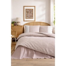 Özdilek Natural Line Nevresim Takımı Çift Kişilik - Somon