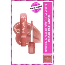 NYX Professional Makeup Jelly Job Dolgun & Parlak Görünüm Veren Dudak Parlatıcısı - 05 - Honey Its Jelly