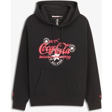 Converse x Coca-Cola Erkek Siyah Hoodie