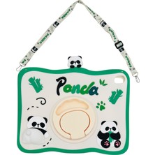 Nettech Apple iPad 10 Nesil 10.9 2022 Uyumlu Maskot Panda Seri Arka Koruma