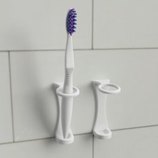Sora Design Duvara Monte Diş Fırçası Tutucu Askı – Banyo Düzenleyici (Tekli)