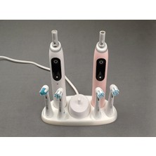 Sora Design Elektrikli Diş Fırçası ve Başlık Düzenleyici Stand - Banyo Düzenleme Aparatı