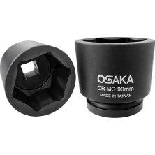 Osaka 1" Altı Köşe Havalı Lokma 90 mm