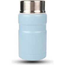 Allmug 750 ml Çelik Kaşıklı Yemek Termosu - 304 Kalite Paslanmaz - Sıcak Tutan Sefer Tası