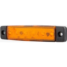 10 Adet Elo Sarı Parmak Lamba 12/24VOLT E Onaylı Su Geçirmez