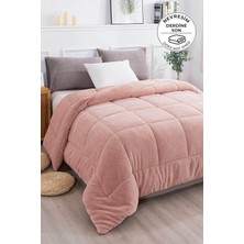 Evlen Home Collection Ultra Yumuşak Çift Taraflı Wellsoft Peluş Yorgan Çift Kişilik (Battaniye / Nevresim) 200X220 cm