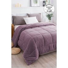 Evlen Home Collection Ultra Yumuşak Tek Kişilik Çift Taraflı Wellsoft Peluş Yorgan Yıkanabilir (Battaniye / Nevresim) 160 x 220 cm