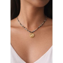 Feyz Tasarım Solar Mix Doğal Taş Kolye