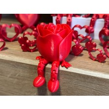 Sora Design Dekoratif Gül Figür Oturan Süs Obje