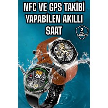 Narnuga Bluetooth Bağlantılı Akıllı Saat Tüm Telefonlara Uyumlu Değiştirilebilir Kordon