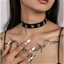 Cemy Yıldız Deri Kolye New