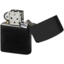 Epilons Hediyelik Zarif Model Siyah Benzinli Çakmak