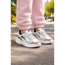 Minibonito Unisex Çoçuk Konfor Taban Cırt Cırtlı Spor Ayakkab