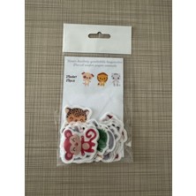 Zuzu Pasta Malzemeleri Yenilebilir Kağıt Hayvancıklar (Hazır Kesilmiş) 21'li