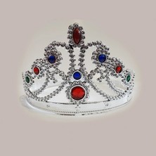 Epilons Prenses Parti Tacı Gümüş Rengi 1 Adet