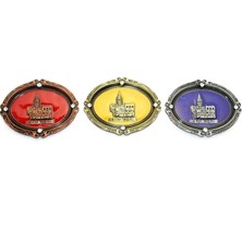 Epilons Istanbul Temalı Metal Magnet Galata Kulesi Kabartmalı