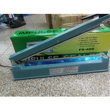 Go İthalat 40CM  Metal Gövde Poşet Ağzı Yapıştırma Kapatma Makinası FS-400 (5473)