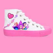 ALCdesing Baskılı Kız Çocuk Spor Ayakkabı ve Sneakers