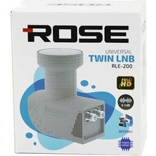 Go İthalat 2li Uydu Lnb Unıversal Twın Full Hd - 3D - 0.1db RLE-200 (5473)