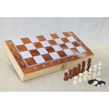 Epilons Ahşap Kutulu Satranç Model 1