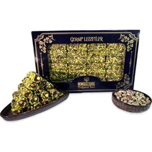 Mmg Store Pirinç Fıstıklı Fitil Lokum 700 gr Antep Fıstıklı Gurme Fitil Lokum