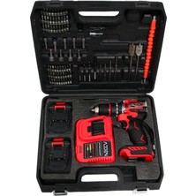 Adden 21V Kömürsüz Darbeli Şarjlı Matkap Seti