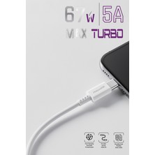 Soffany SY-270 67W Type-C To Type-C Turbo USB Data Kablosu