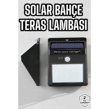 Epilons Güneş Enerjili Bahçe Lambası Solar Gece Aydınlatma Sensörlü Lamba