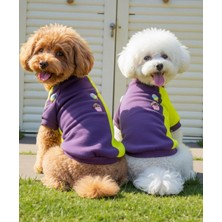 Kemique Dondurmalı Patiler Polar Sweatshirt - Ufak Irk Köpekler Için