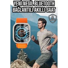 Narnuga Akıllı Saat Uyku ve Spor Takibi Yeni Nesil Bluetooth Bağlantılı Amoled Ekran