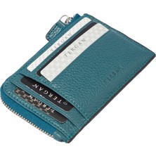 Tergan Mavi Hakiki Deri Unisex Kredi Kartlık - S1KK00000265-T9L